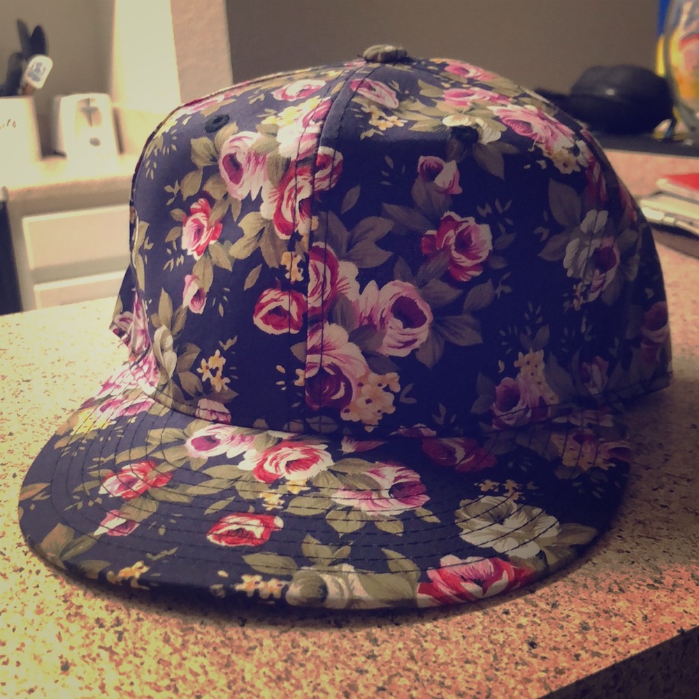 Floral hat